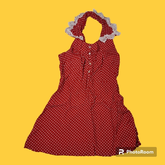 VINTAGE DEADSTOCK 60's pinup dress - Picture 1 of 1